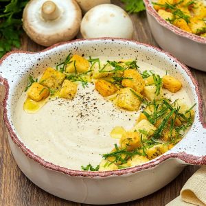 Крем суп с шампиньонами